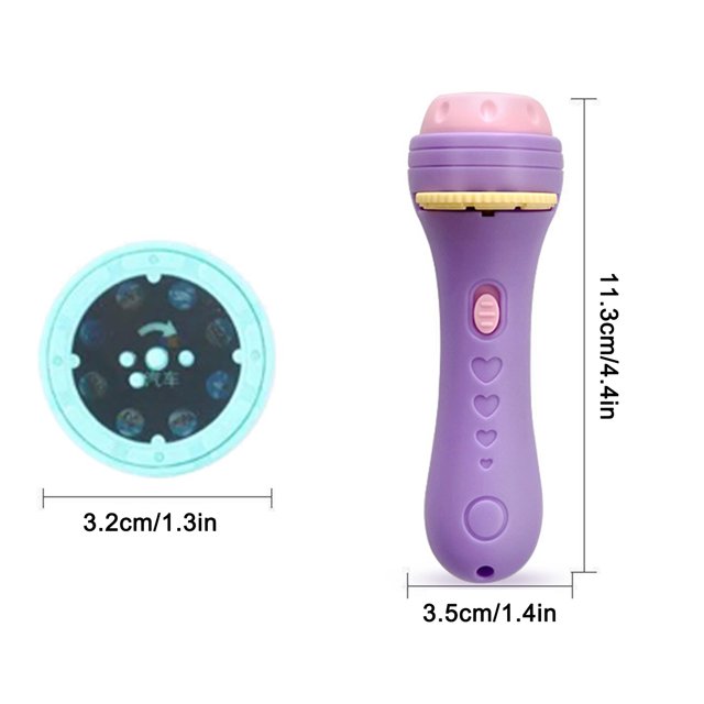 Childrens Flashlight Toy Projection Flashlight Early Education Picture Dinosaur