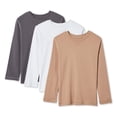thumbnail image 1 of George Boys' Long Sleeve Tee 3-Pack, 1 of 2
