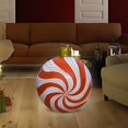 thumbnail image 4 of Danhjin Inflatable Decorated Ball Christmas Party PVC Candy Christmas Decoration 60cm Inflatable Candy Christmas Christmas Decorations, 4 of 5