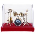 thumbnail image 3 of Miniature Musical Instrument Drum Set Model Display Musical Drum Set Model, Drum Set Display, Friends For Music Lover, 3 of 8