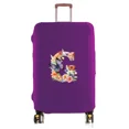 thumbnail image 1 of Travel Luggage Cover Baggage Suitcase Protector Washable Reusable Dustproof Scratch-proof Suitcase Cover Butterfly Print Pattern 8butterfly letter G S, 1 of 6