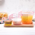 thumbnail image 2 of Lubelski 150/300/600ml Handle Water Milk Egg Scale Measuring Cup Mug Measurement Tool, 2 of 8