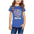 thumbnail image 4 of Birdeem Chemises pour Enfants T-Shirt Graphique à Manches Courtes Col Rond Crop Top pour Filles et Garçons de 3 à 14 Ans T-Shirt Tee, 4 of 12