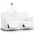 thumbnail image 1 of CHOK 2024 Housse pour Causeuse Inclinable - Gris Pâle Uni - Housse pour Fauteuil Inclinable 2 Places, 1 of 8