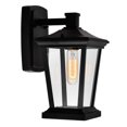 thumbnail image 1 of Leawood Lampe Murale Extérieure Noire 1 Lumière, 1 of 2