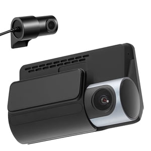 KFFKFF Dash Cam Front and Rear, 4K+1080P, WiFi APP Control, Dual Channel Dash Camera for Cars with Built-in GPS, G-Sensor, Front 123° & Rear 125°