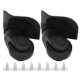 thumbnail image 1 of Suitcase Replacement Wheel,A Pair Black Suitcase Mute Suitcase Wheel Luggage Wheel Power Packed Performance, 1 of 8