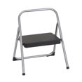 thumbnail image 1 of COSCO Folding 1 step steel step stool (Platinum & Black, 7ft 4in Max Reach), 1 of 6