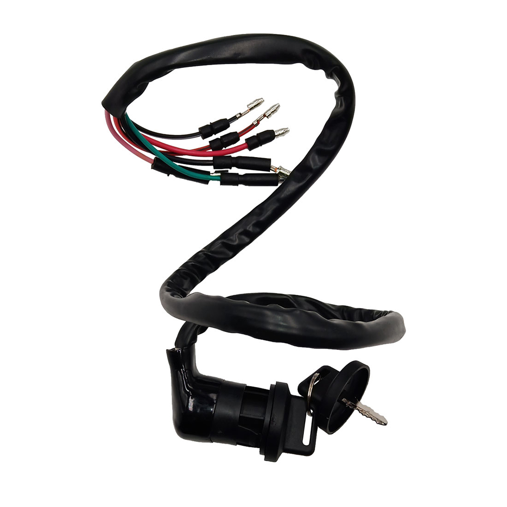 Xingzhi Ignition Key Switch Supply Wires Scooter ATV Kart Electronic Quad Lock Start Performance Accessories Part Adapter