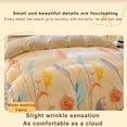 thumbnail image 4 of weibbin Student Dormitor 3-piece Set - Soft Bed Summer Sheet Cover, Soft Microfiber, Lightweight, Warm, Breathable Machine Washable for All Seasons, 4 of 7