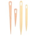 thumbnail image 3 of SNNROO 4 Pcs Basket Big Eye Needle Plastic Knitting Tools Needles, 3 of 8