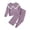 Purple, variant on Ymyiu New Born Clothes Baby Girl Casual Baby Girl 2-Piece Outfit Set: Soft Infant Top + Comfy Toddler Pant (Hot Pink,2-3 Years)