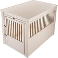 thumbnail image 1 of New Age Pet InnPlace Dog Crate X-Large with Stainless Steel Spindles White, 1 of 8