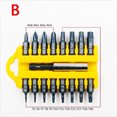 thumbnail image 3 of Coofit Ensemble de 17 Embouts de Tournevis Types Assortis Embouts de Puissance Embouts de Tournevis de Sécurité, 3 of 10