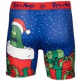 thumbnail image 2 of Rick And Morty Joyeux Pickle Rickmas Boxeur Briefs-Medium (32-34), 2 of 5