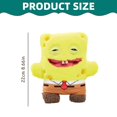 thumbnail image 4 of LILELIS Squarepants Ornement Squarepants Bob L'éponge Jouets en Peluche Jaune 22 cm, 4 of 5