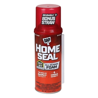 DAP Home Seal Minimum Expanding Sealant Spray Foam, 340g, off White