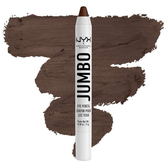 NYX PROFESSIONAL MAKEUP Jumbo Eye Pencil, Eyeshadow & Eyeliner Pencil, Sharpenable - Frappé (Brown)