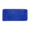 thumbnail image 2 of Plush Velvet Fleece Bath Mat - Ultra Soft & Water Absorbent, Non-Slip Backing, Machine Washable, Modern Solid Color Bathroom Rug, Blue, JKODE, 2 of 9