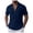 Navy, variant on Yammkia Men's Short-Sleeve Henley Shirts Men's Casual T-Shirt Short Sleeve Textured Crewneck T Shirts Stretch Workout Beach Tees Red,XXL