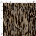 thumbnail image 2 of Soimoi Brown Velvet Fabric Wild Animal Skin Print Sewing Fabric BTY 58 Inch Wide, 2 of 6