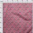 thumbnail image 2 of oneOone Cotton Cambric Fabric Damask & Floral Block Print Fabric BTY 56 Inch Wide, 2 of 4