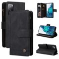 thumbnail image 1 of Case for Samsung Galaxy S20 FE 5G/4G Cover Zipper Pocket Wallet Case Magnetic Protective - Black, 1 of 5