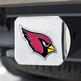 thumbnail image 2 of FANMATS 22528 NFL Arizona Cardinals Housse d'Attelage en Métal, Chrome, Housse d'Attelage Carrée de 2 Pouces Type III, Rouge, 2 of 4