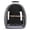 Black, variant on Bird Carrier Bag Cage Parrot Pet Backpack Portable with Standing Perch Approved Light Blue