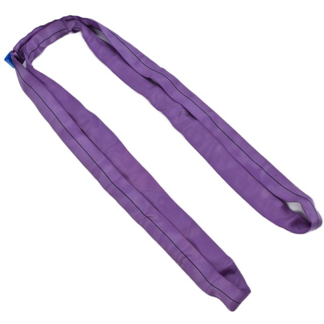 Peahefy Endless Slings, 1T Load Round Lifting Sling For Machinery Equipment For Construction Works