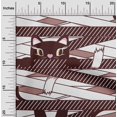 thumbnail image 2 of oneOone Polyester Spandex Brown Fabric Kids Craft Projects Decor Fabric Printed By The Yard 56 Inch Wide, 2 of 4
