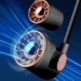 thumbnail image 4 of Jubipavy Hanging Fan USB Charging Portable Mini Fan For Outdoors Gift For The Lazy, 4 of 6