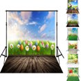 thumbnail image 2 of Coofit Photographie Fond Mignon Oeuf Coloré Photo Toile de Fond Studio Accessoire pour Pâques, 2 of 6