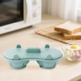 thumbnail image 3 of Upgraded Microwave Double Egg Poacher Steamer Kitchen Cooking Gadget For Quick Breakfast, 3 of 6