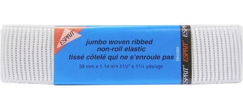 UNIQUE CREATIV Jumbo Non-Roll Elastic, 7 m (7.66 yd)