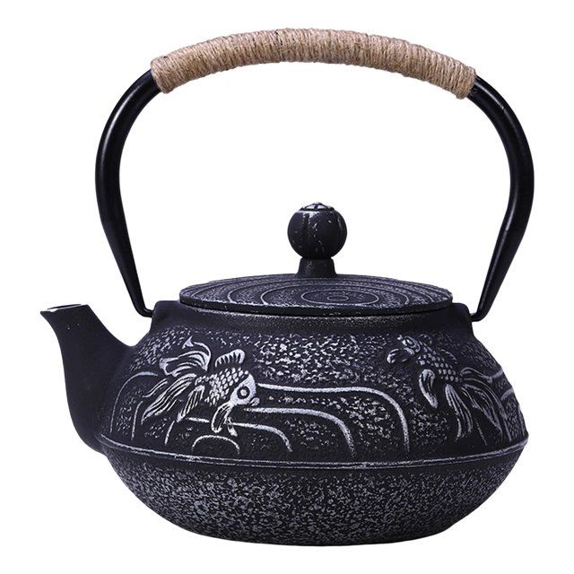 jifeng Chinese Cast Iron Teapot,Handmade Tea Kettle, Pots,Japanese Tea Pot for Family