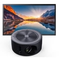 thumbnail image 1 of PEONAVET Projecteur Projecteur Projecteur Projecteur Projecteur Mini Projecteur, Projecteur Portable 1080p, Projecteur de Films Extérieur Projecteur de Films Maison Projecteur Vidéo LED, Projecteur de Films avec Interface USB et Télécommande, 1 of 3