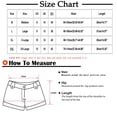 thumbnail image 3 of Womens Solid Color High Waisted Loose Slimming Wide Leg Pants Solid Color Casual Shorts, 3 of 5