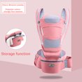 thumbnail image 2 of Multifunctional Newborn Baby Carrier Sling Wrap Versatile Backpack Front Back, 2 of 9