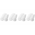 thumbnail image 1 of 40Pcs Plastic Storage Lids Ribbed for 70mm/86mm Standard Regular Mouth Mason Jar Bottle, 1 of 9