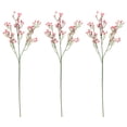 thumbnail image 2 of RYRDWP 3Pcs/Bunch Artificial Flower,Non-Fading Not Wither No Need To Water,Full SkyStar With A Fake Bouquet,Artificial Flower For Wedding Home Decoration Blue, 2 of 3