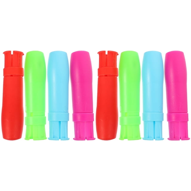 8 Pcs Support de Pince à Craie en Plastique Support de Craie Hydrosoluble Rallonge de Craie Réglable Pince à Craie Créative