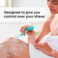 thumbnail image 2 of Schick Hydro Silk Sensitive Skin Razor with Bonus Eyebrow Razor, 2 of 9