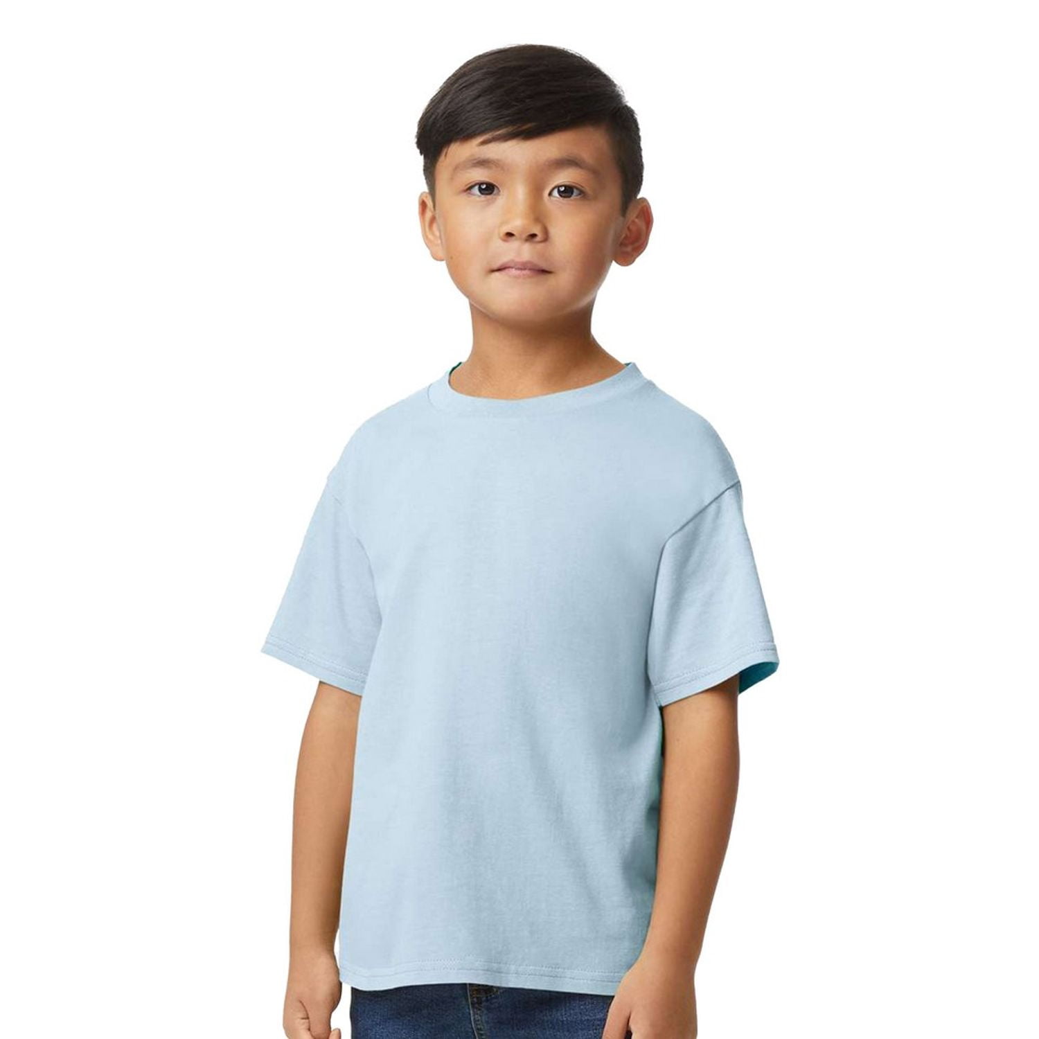 Gildan T-Shirt à Toucher Doux de Poids Moyen pour Garçons/filles