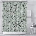 thumbnail image 1 of PANDACO Rideau de Douche en Tissu Basilic (180 cm x 180 cm) (72 Pouces x 72 Pouces), 1 of 4