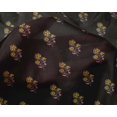 thumbnail image 4 of oneOone Silk Tabby Fabric Leaves & Floral Block Printed Craft Fabric BTY 42 Inch Wide, 4 of 5