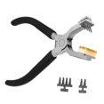 thumbnail image 2 of KLKCMS Leather Hole Punch Tool Easy to Use Hand Pliers for Belts Straps Watch Bands B, 2 of 9