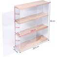 thumbnail image 2 of Shelf Clear Acrylic Display Case with Door WallMounted Display Shelf for Funko Pop Countertop Display Case for Collectible Action Figure Storage Organizer .x.x., 2 of 7