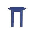 thumbnail image 3 of Riverbay Furniture Table d'Appoint Extérieur en Bois Adirondack de Style Transitionnel, Bleu, 3 of 6