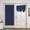 NY, variant on Amzcrzy Door Curtain Door Curtains for Door Window Thermal Insulated Privacy Sidelight Curtains for Front Door 26 X 68 Inch Room Darkening Curtains Tie Up Shades, 26W X 68L Home Decor